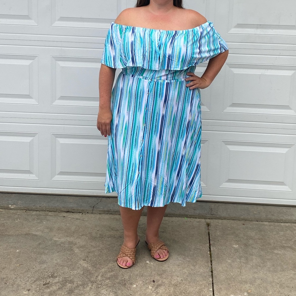 Sofia by Sofia Vergara Off-the-shoulder Dress